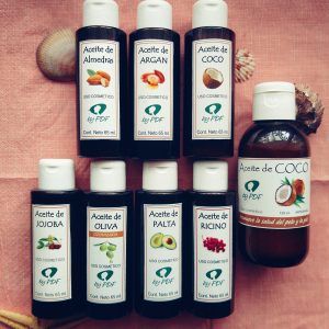 Aceites naturales para el pelo